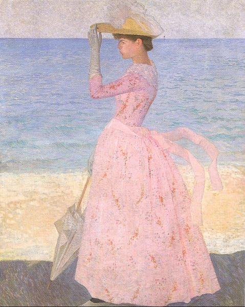  Woman with Parasol